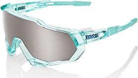 100% Speedtrap polished translucent mint/hiper silver mirror lens