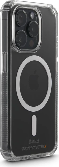 Hama Handyhülle MagCase Extreme Protect für Apple iPhone 15 Pro transparent