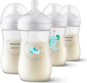 Philips Avent SCY903/61 Natural Response Trinkflasche, 260ml, 4 Stück
