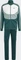adidas Colorblock Trainingsanzug collegiate green/silver green/white (Herren) Vorschaubild