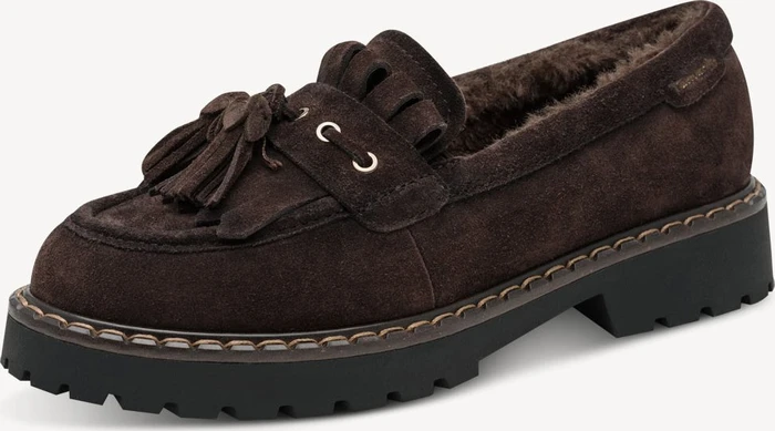 Tamaris Lederslipper 24716 mocca (Damen)