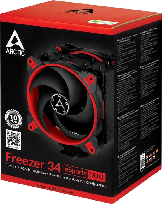 ARCTIC Freezer 34 eSports DUO rot