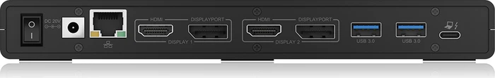 RaidSonic Icy Box IB-DK2245AC, USB-C 3.0 [Buchse]