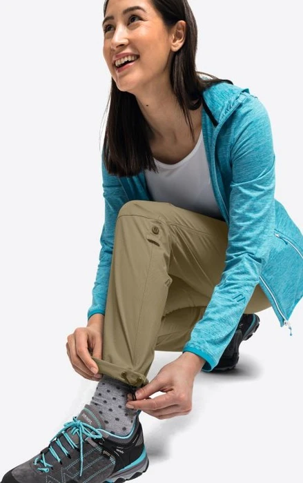 Maier Sports Lulaka Hose lang brown rice (Damen)