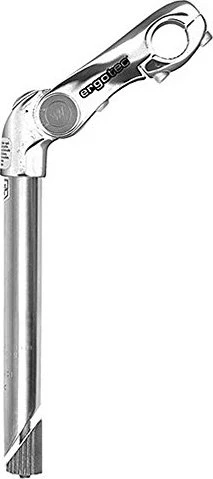 Ergotec Kobra Vario Tube 25.4mm/1" -10° - +50° Vorbau 110mm silber