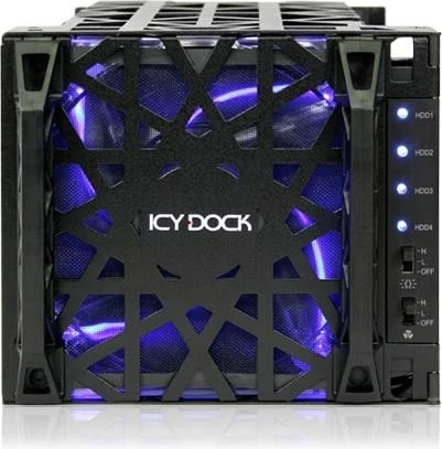 Icy Dock MB074SP-1B Black Vortex
