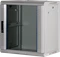 Rockstable 19" Wandschrank 12HE, Sicherheitsglastür, IP2X, weiß, 440mm tief Vorschaubild
