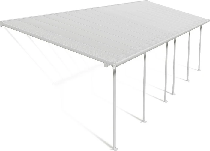 Palram Canopia Feria Terrassenüberdachung 971x300cm weiß