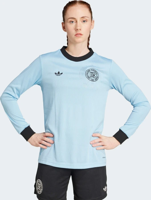 adidas Deutschland Anniversary Trikot langarm clear blue/black (Damen)