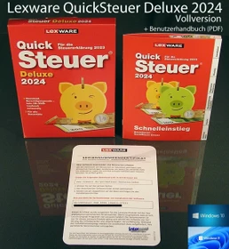 Lexware QuickSteuer Deluxe 2024 (deutsch) (PC) (06815-0072)