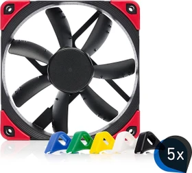 Noctua NF-S12A PWM chromax.black.swap, 120mm, 5er-Pack