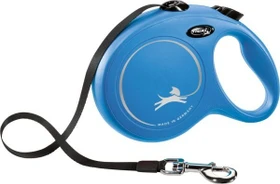 flexi New Classic L, Gurt, 8m, blau