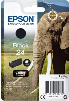 Epson Tinte 24 schwarz