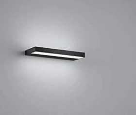 Helestra Slate Wandleuchte 30cm schwarz
