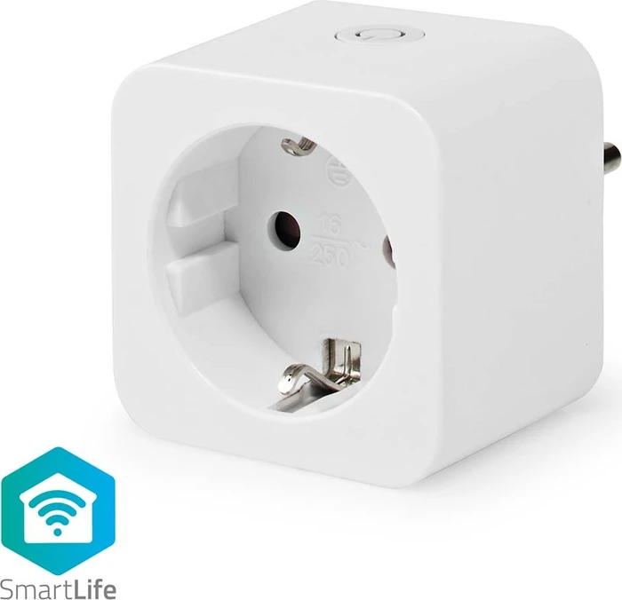 Nedis SmartLife Smart Stecker, 3680W, Typ F, Smart-Steckdose