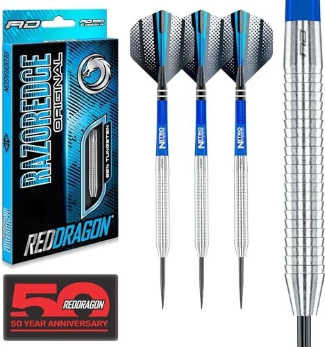 Red Dragon Razor Edge Original Steeltip Dartpfeil Set 20g