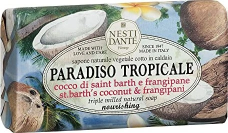 Nesti Dante Paradiso Tropicale St.Barth's Coconut and Frangipani, 250g