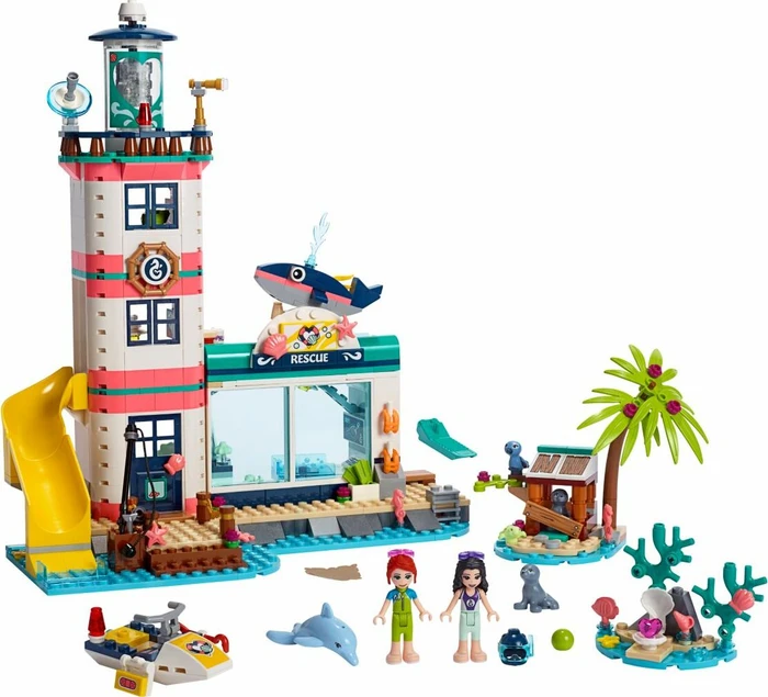 LEGO Friends - Leuchtturm mit Flutlicht