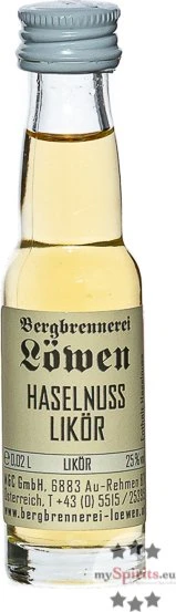 Löwen Haselnuss Likör 20ml
