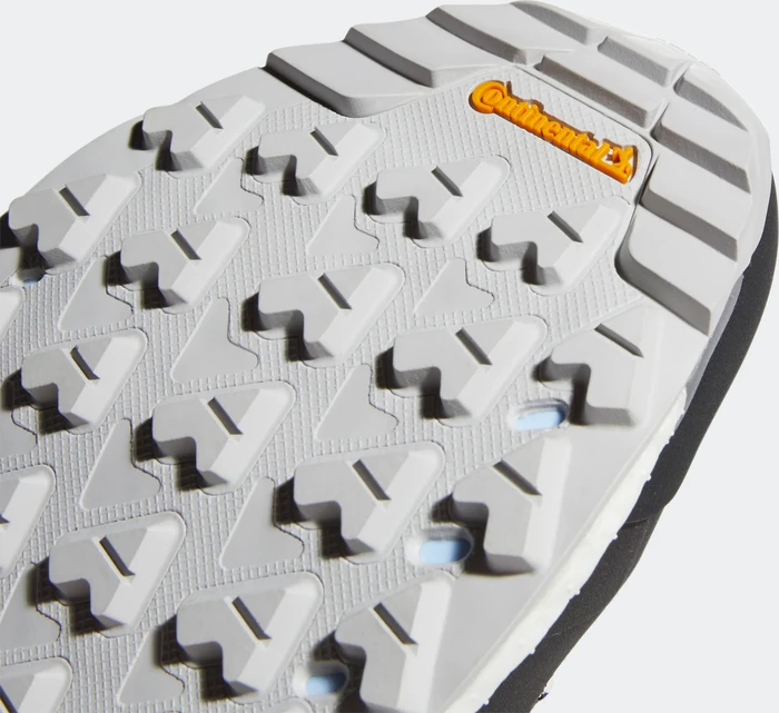 adidas Terrex Free Hiker Gore-Tex carbon/grey four/glow blue (Damen)