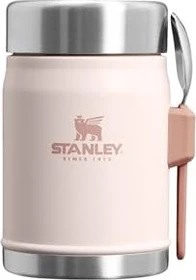 Stanley Classic Legendary Food Jar & Spork Isolier-Speisegefäß 400ml rose quartz