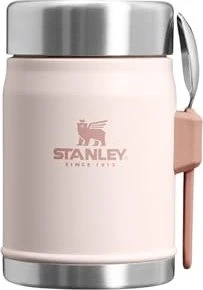 Stanley Classic Legendary Food Jar & Spork Isolier-Speisegefäß 400ml rose quartz