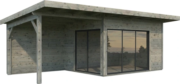 Palmako Andrea 11.2m²+7.9m² Slide Plus Gartenhaus