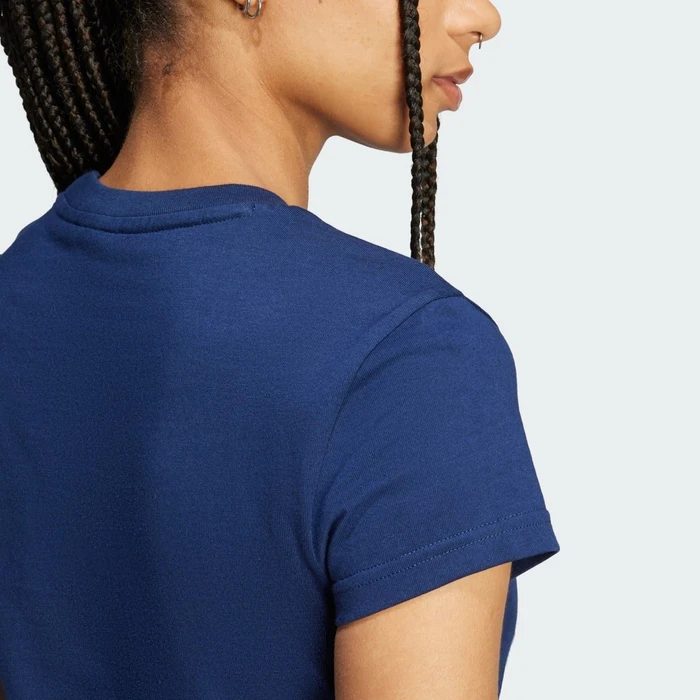 adidas Essentials Slim T-Shirt kurzarm night indigo (Damen)