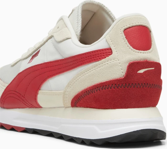 Puma Road Rider Suede vapor gray/club red