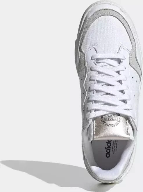 adidas Supercourt cloud white/platinum metallic (Damen)