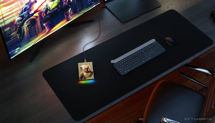Seagate FireCuda Gaming HDD - Boba Fett Special Edition, 2TB, +Rescue, USB 3.0 Micro-B