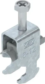OBO Bettermann Bügelschelle 2056 H-Fuß, 1-fach, Kunststoffdruckwanne, FT