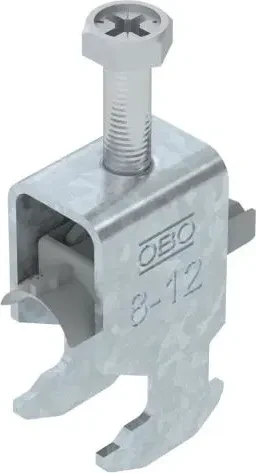 OBO Bettermann Bügelschelle 2056 H-Fuß, 1-fach, Kunststoffdruckwanne, FT
