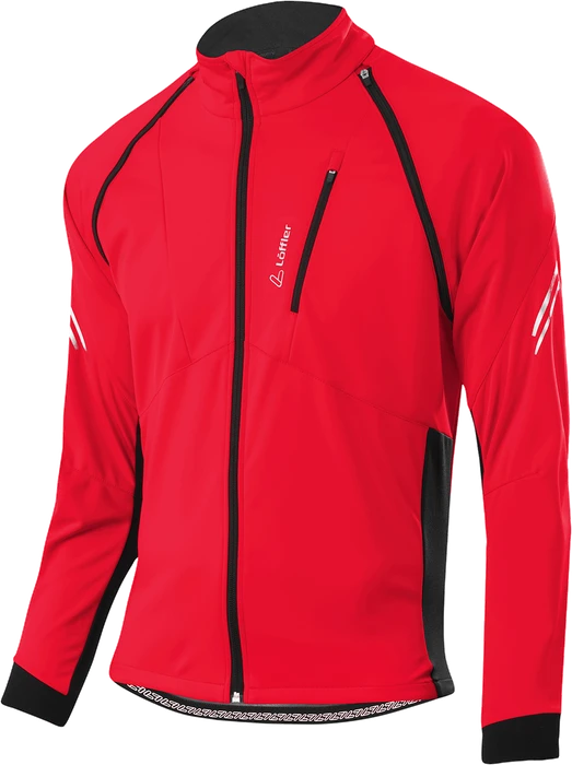 Löffler San Remo 2 Light Fahrradjacke rot (Herren)