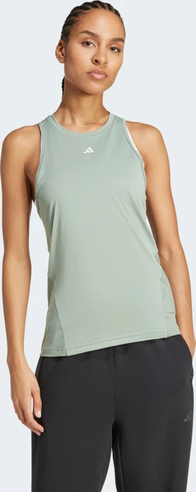 adidas Designed for Training Funktionsshirt ärmellos silver green (Damen)