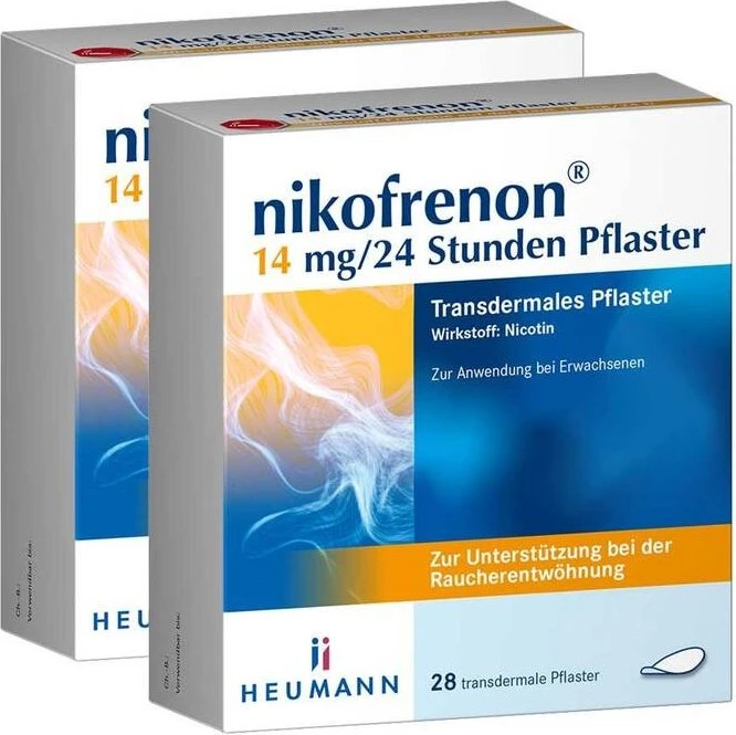 Heumann Nikofrenon 14mg/24 Stunden Pflaster