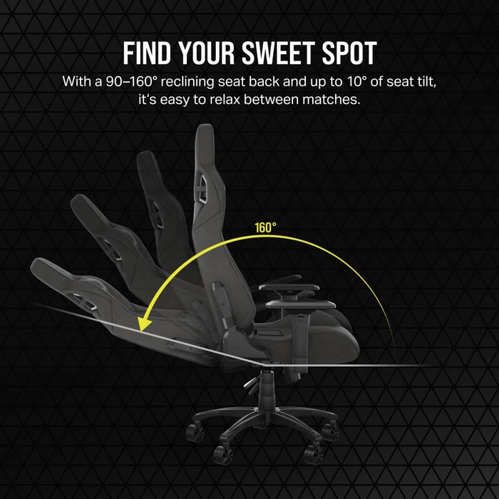 Corsair T3 Rush 2023 Gamingstuhl, anthrazit
