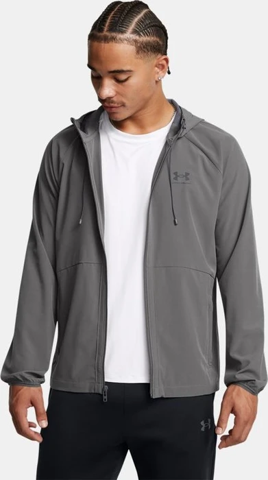 Under Armour Stretch Woven Windbreaker Funktionsjacke castlerock/black (Herren)