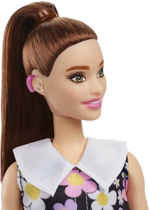 Mattel Barbie - Fashionistas Barbie mit Pferdeschwanz und Hörgerät