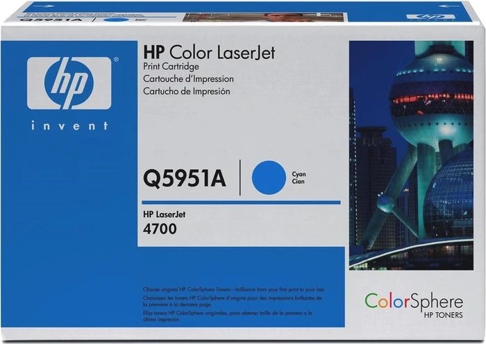 HP Toner 643A cyan