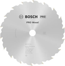 Bosch Professional Speedline Wood Kreissägeblatt 18Z, 160x2.2x16mm, 1 Stück