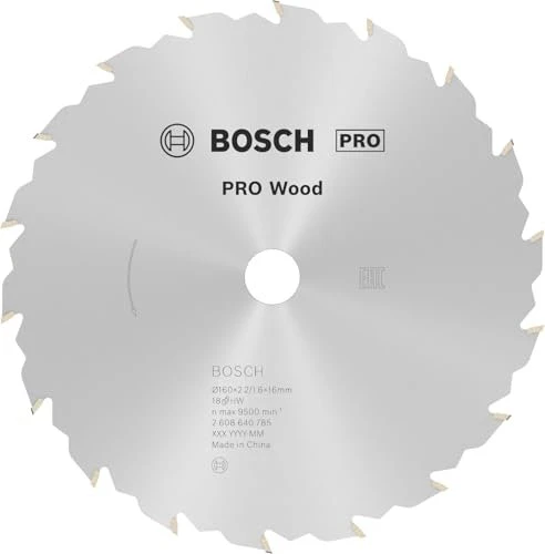 Bosch Professional Speedline Wood Kreissägeblatt 18Z, 160x2.2x16mm, 1 Stück