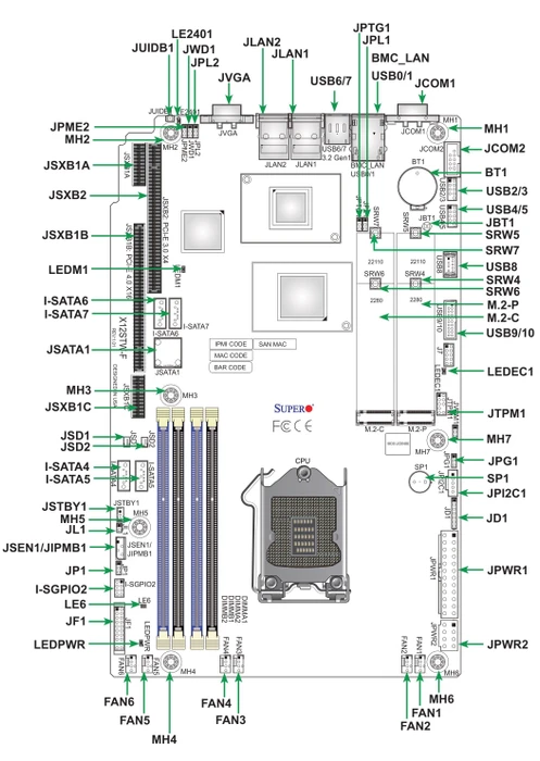 Supermicro X12STW-TF, bulk (Intel 1200)