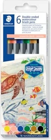 Staedtler Doppelfasermaler 3001 Around the World Australia sortiert, 6er-Set