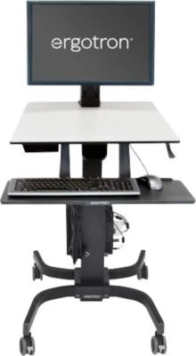 Ergotron WorkFit-C, Single HD mit Arbeitsfläche