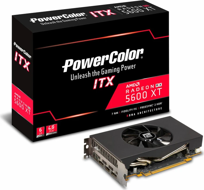 PowerColor Radeon RX 5600 XT ITX, 6GB GDDR6, HDMI, 2x DP
