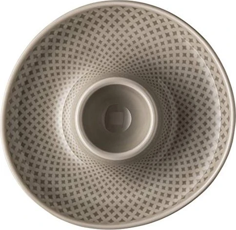 Rosenthal Junto Pearl Grey Eierbecher mit Ablage