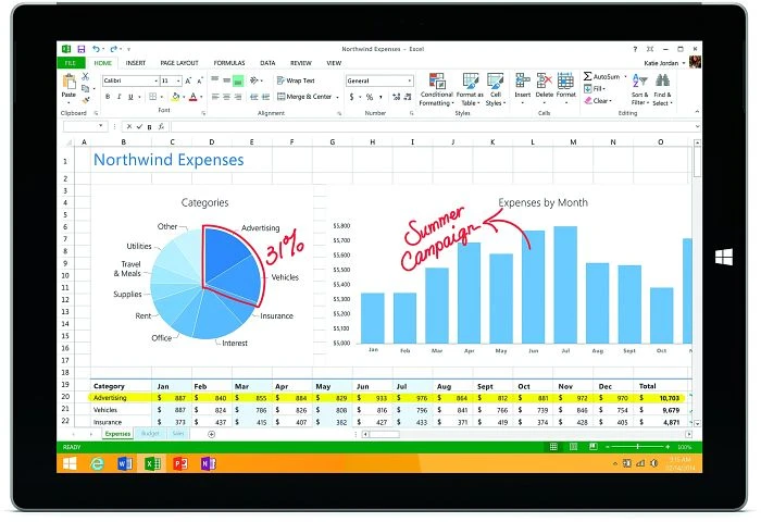 Microsoft Surface Pro 3, Core i5-4300U, 8GB RAM, 256GB, EDU