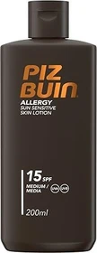 Piz Buin Allergy Sun Sensitive Skin Sun Lotion LSF15, 200ml