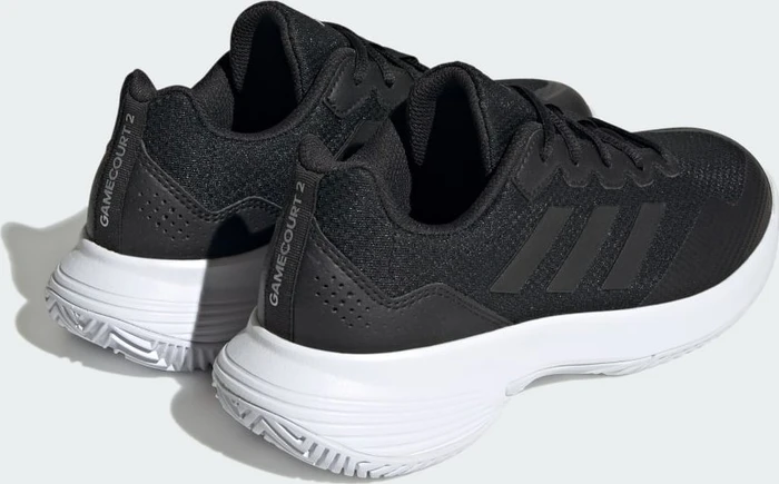 adidas Gamecourt 2.0 core black/silver metallic (Damen)